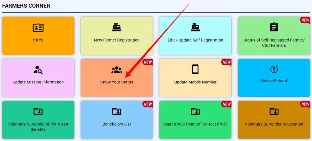 PM Kisan Beneficiary Status